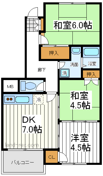 ヒルトップハウス ヒルトップハウス間取図3