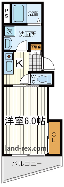 ルネス天王寺町南 ルネス天王寺町南間取図1