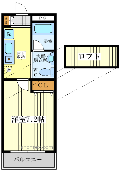 W.O.B.レマーニー昭和町(ウォブレマーニー) W.O.B.レマーニー昭和町(ウォブレマーニー)間取図1