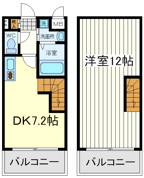 ラ・ヴェルデューア茶臼山 ラ・ヴェルデューア茶臼山間取図2