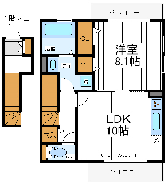 エレックテンヨー エレックテンヨー間取図2
