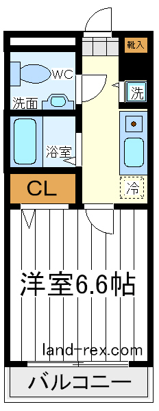 ジュネス東住吉 ジュネス東住吉間取図2