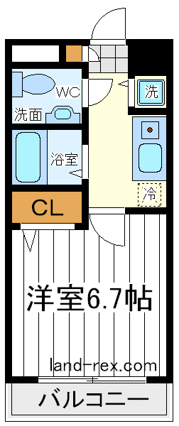 ジュネス東住吉 ジュネス東住吉間取図4