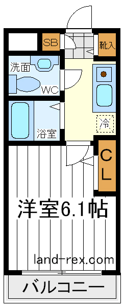 ジュネス東住吉 ジュネス東住吉間取図5