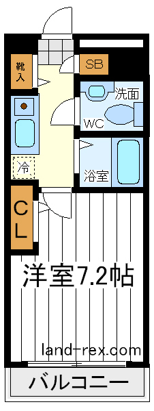 ジュネス東住吉 ジュネス東住吉間取図6