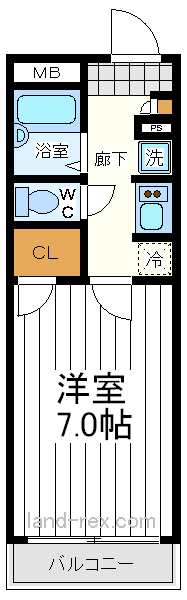 レオパレス都A レオパレス都A間取図1
