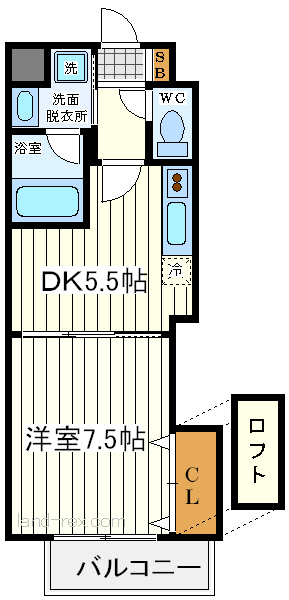 ブルージュ天王寺 ブルージュ天王寺間取図1