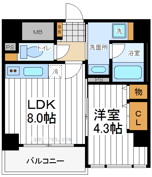 カサ コルベ カサ コルベ間取図1