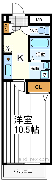 昭和町エクセルハイツ 昭和町エクセルハイツ間取図1
