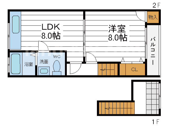 YTハイツ YTハイツ間取図2