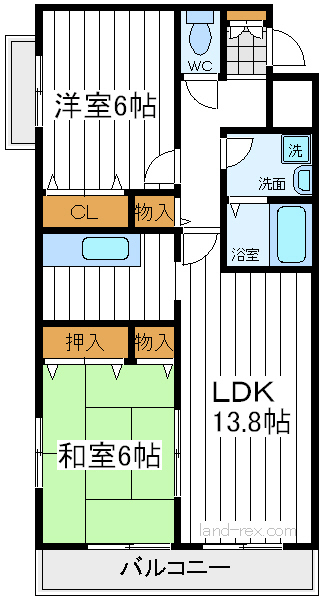 メゾン・ド・ふじ メゾン・ド・ふじ間取図1