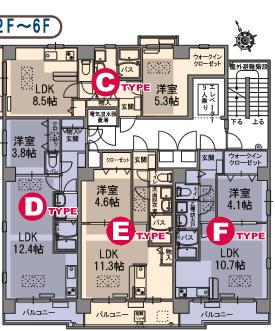 Wan's Style阿倍野(ワンズスタイルアベノ) Wan's Style阿倍野(ワンズスタイルアベノ)間取図8