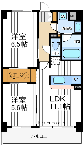 南海グランドコート阿倍野(旧エルベコート阿倍野) 南海グランドコート阿倍野(旧エルベコート阿倍野)間取図2