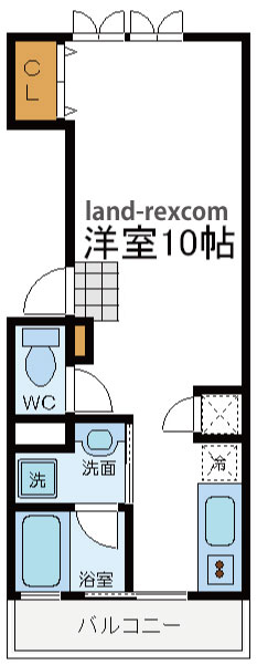 晴明アパート 晴明アパート間取図1