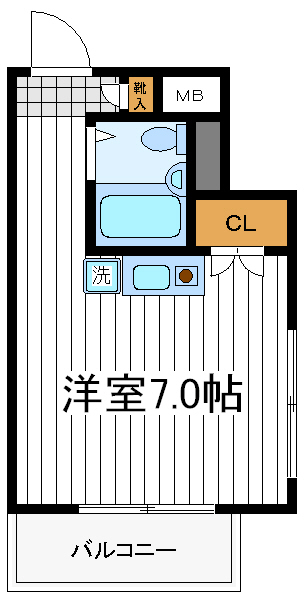 ヤングパレス阿倍野橋 ヤングパレス阿倍野橋間取図2