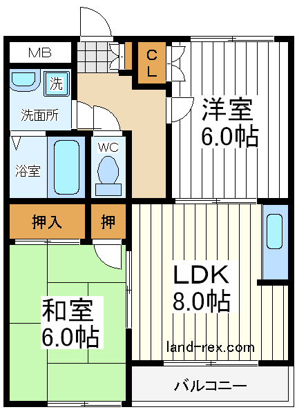サザンテラス帝塚山 サザンテラス帝塚山間取図1