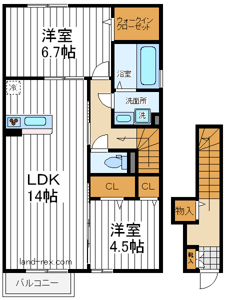 Villa　Carna(ヴィラ カーナ) Villa　Carna(ヴィラ カーナ)間取図2