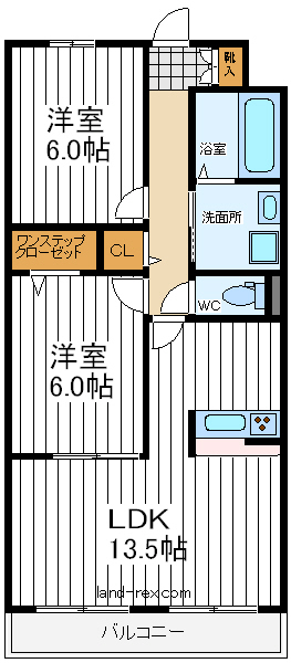仮称)苅田マンション 仮称)苅田マンション間取図1