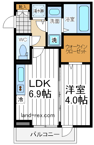 TREVINA AYAKA(トレビナ松虫) TREVINA AYAKA(トレビナ松虫)間取図1