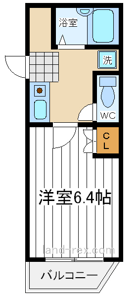 ウィル阿倍野 ウィル阿倍野間取図1