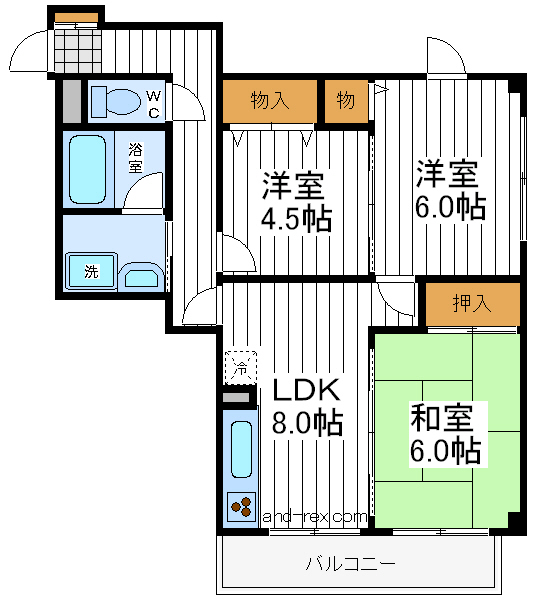 クラール・プラッツ クラール・プラッツ間取図1