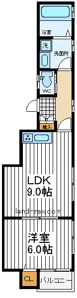 RESIDENCE AINO(レジデンスあいの) RESIDENCE AINO(レジデンスあいの)間取図1