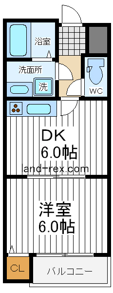 RESIDENCE AINO(レジデンスあいの) RESIDENCE AINO(レジデンスあいの)間取図3