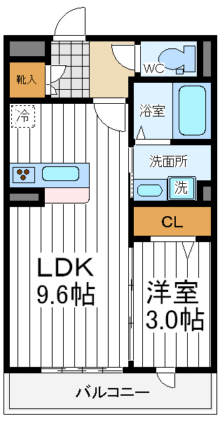 パライソ(オッツ田辺) パライソ(オッツ田辺)間取図1