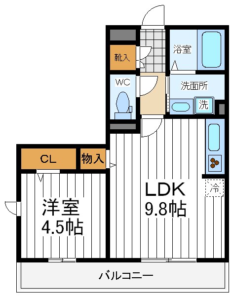 パライソ(オッツ田辺) パライソ(オッツ田辺)間取図2