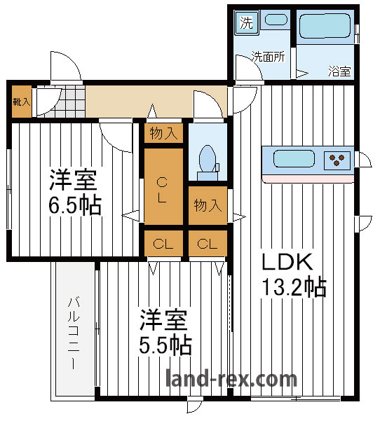 シャーメゾン今川 シャーメゾン今川間取図2