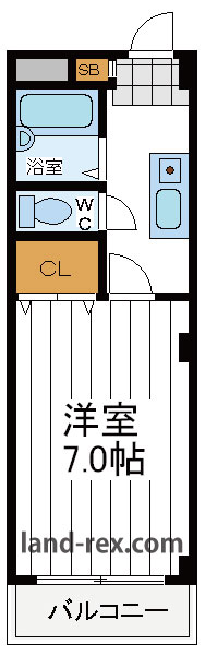 プレナム北田辺 プレナム北田辺間取図1