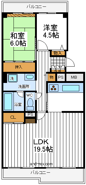 あべのマルシェ西館 あべのマルシェ西館間取図1