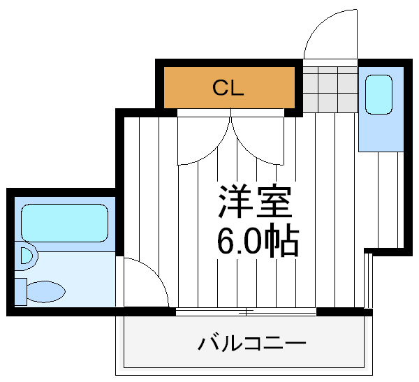 東洋プラザ田辺 東洋プラザ田辺間取図1