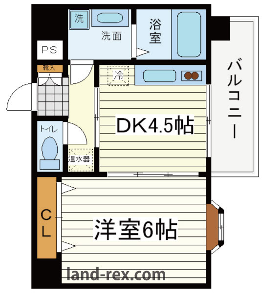 アパルト文の里 アパルト文の里間取図2