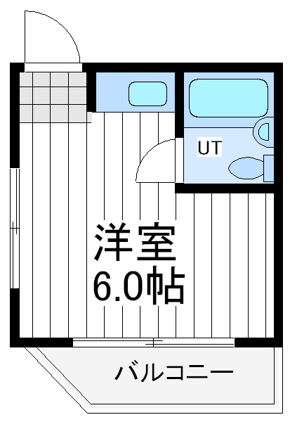 ハニオカハイツ ハニオカハイツ間取図1