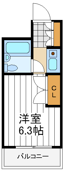 朝日プラザ天王寺パサージュ 朝日プラザ天王寺パサージュ間取図1