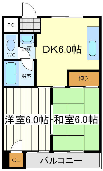 和光ハイツ 和光ハイツ間取図2