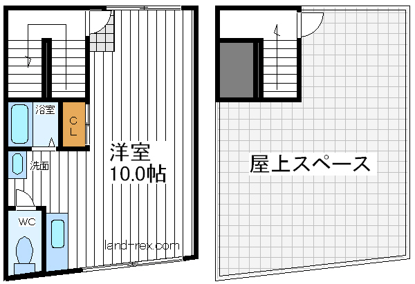 寺田町コージービル 寺田町コージービル間取図1