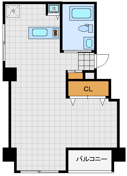 NAGAI　FLATS(長居フラッツ) NAGAI　FLATS(長居フラッツ)間取図1