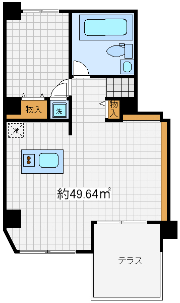 NAGAI　FLATS(長居フラッツ) NAGAI　FLATS(長居フラッツ)間取図2