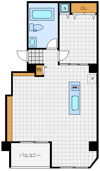 NAGAI　FLATS(長居フラッツ) NAGAI　FLATS(長居フラッツ)間取図4