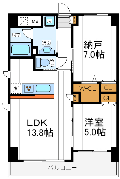 シャンピア西田辺 シャンピア西田辺間取図4