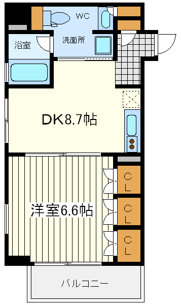 セイワパレス夕陽丘 セイワパレス夕陽丘間取図2