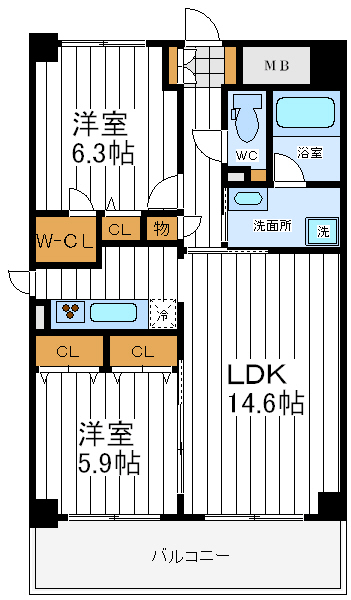 LAVIS(ラヴィ) LAVIS(ラヴィ)間取図1