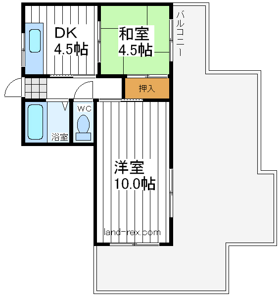 永棟マンション(ナガムネマンション) 永棟マンション(ナガムネマンション)間取図4
