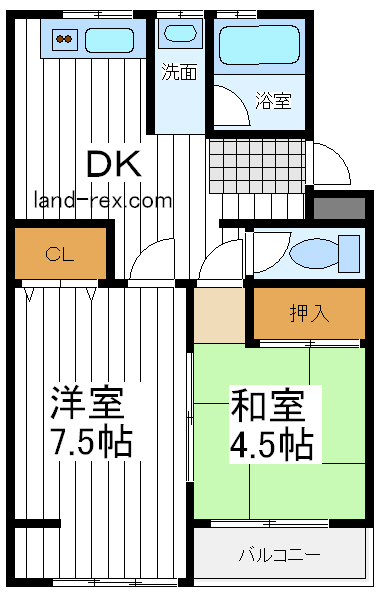 サニープレスⅠ サニープレスⅠ間取図2
