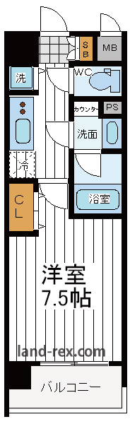 レジュールアッシュ上町台 レジュールアッシュ上町台間取図2