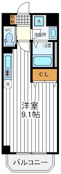 クリスタルエレガンスEAST クリスタルエレガンスEAST間取図1