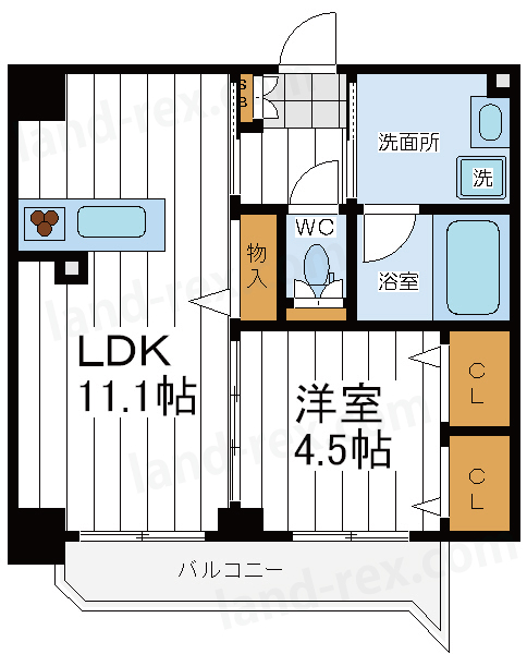 アンシャンテ夕陽丘 アンシャンテ夕陽丘間取図3