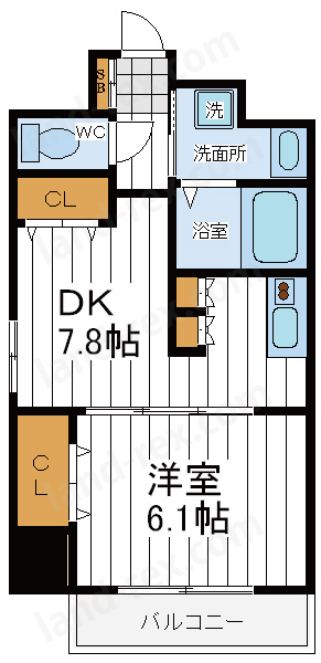 Variusu(ヴァリウス)長居公園 Variusu(ヴァリウス)長居公園間取図1